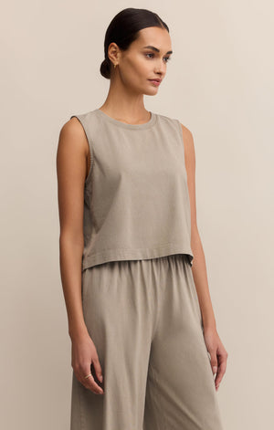 Sloane Jersey Muscle Tank