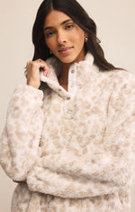 Brooklyn Leo Sherpa Jacket