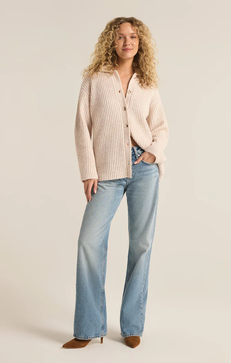 Lennie Button Up Sweater