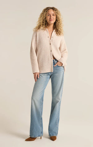 Lennie Button Up Sweater