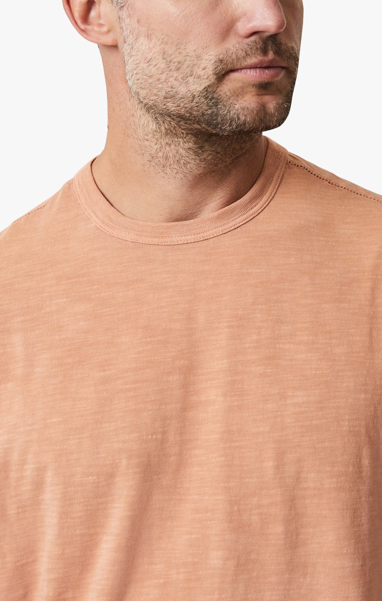 Slub Crew Neck Shirt