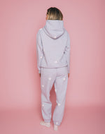 All Over Puff Print Heart Oversized Jogger