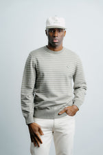STRIPED KNIT SWEATER