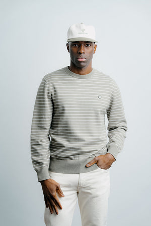 STRIPED KNIT SWEATER
