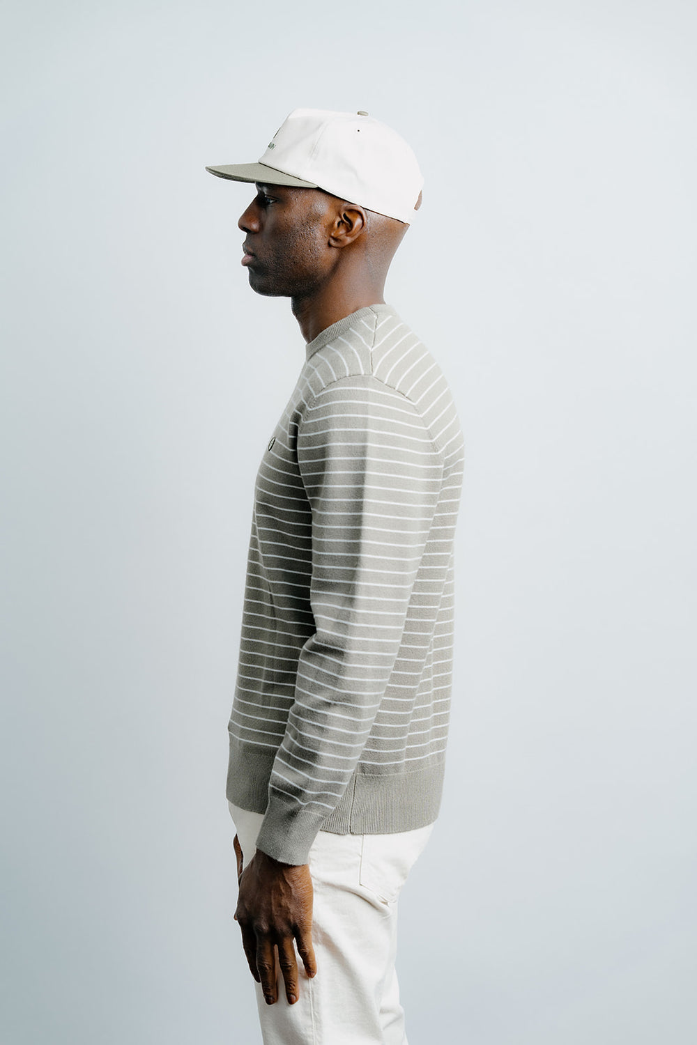 STRIPED KNIT SWEATER