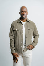 Textured Overshirt