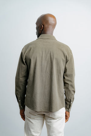 Textured Overshirt