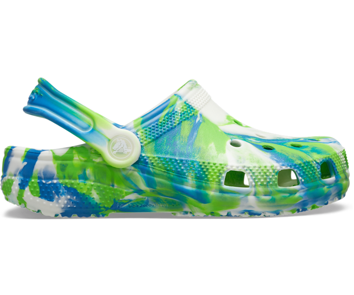 Classic Glow-In-The-Dark Marbled Clog-Kids