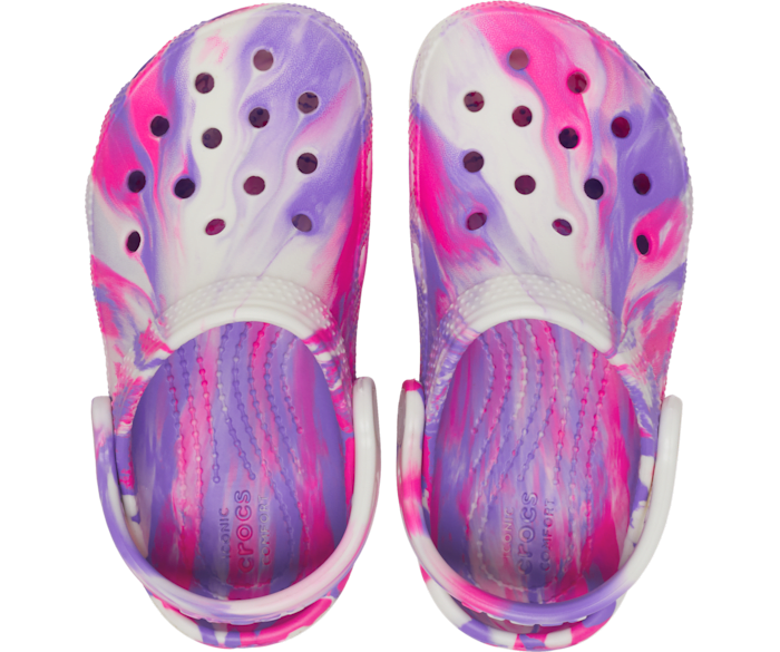 Classic Glow-In-The-Dark Marbled Clog-Toddler