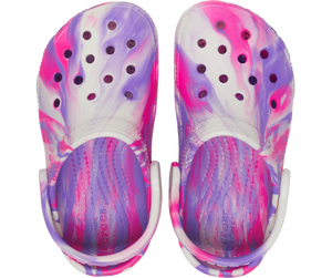 Classic Glow-In-The-Dark Marbled Clog-Toddler