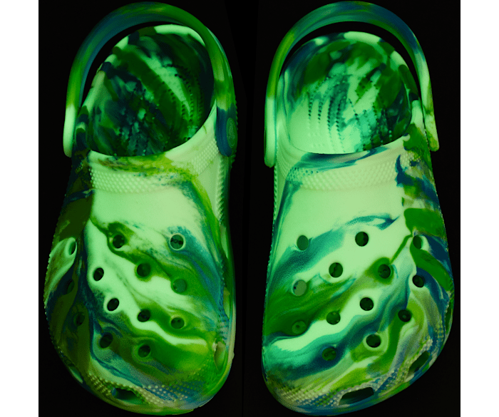 Classic Glow-In-The-Dark Marbled Clog-Toddler