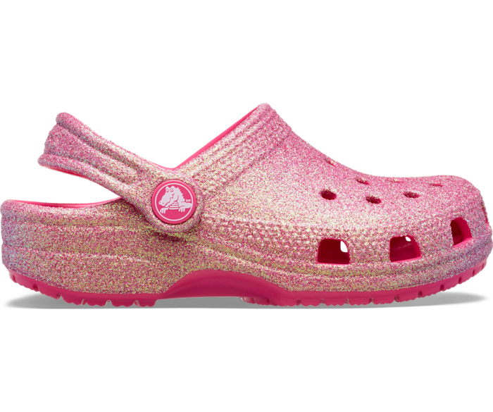 Classic Iridescent Glitter Clog- Toddler