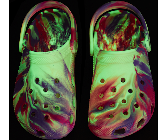 Classic Glow-In-The-Dark Marbled Clog-Toddler