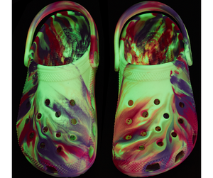 Classic Glow-In-The-Dark Marbled Clog-Toddler