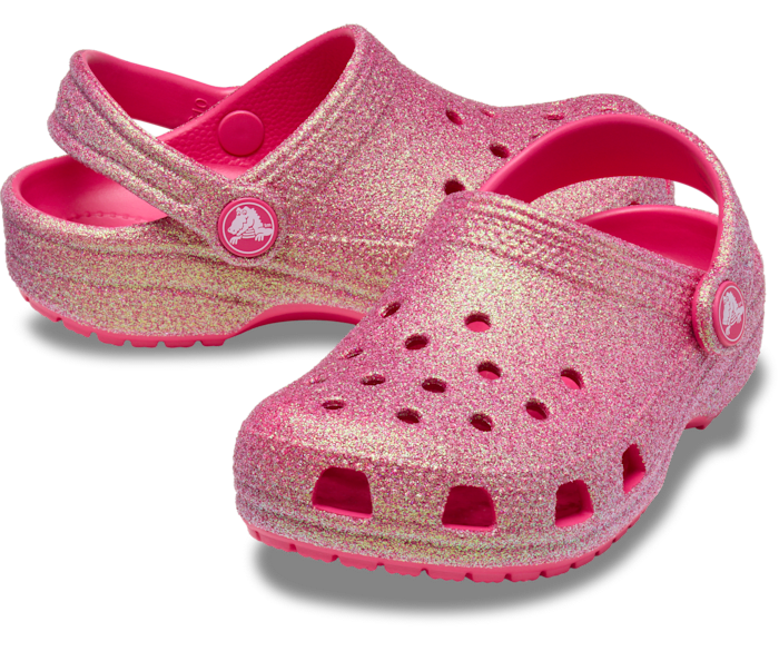 Classic Iridescent Glitter Clog- Toddler