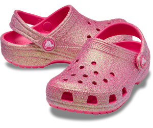 Classic Iridescent Glitter Clog- Toddler