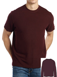 LS Saul Textured Knit Crew