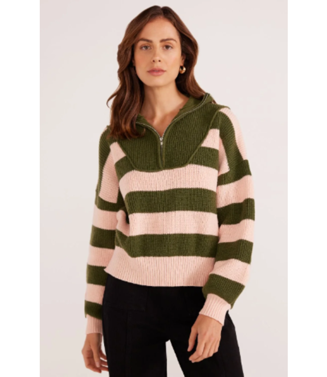 Darcy 1/4 Zip Knit Jumper