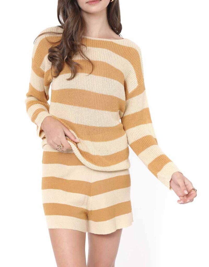 Serena Striped Sweater