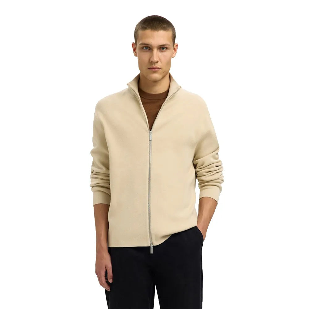SLHTELLER FN Relaxed Zip Cardigan