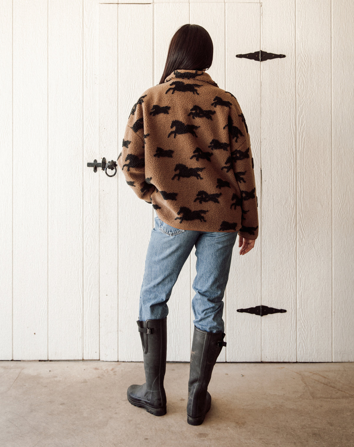 Full Zip Sherpa Jacket