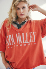 We The Free Venice V Neck Graphic