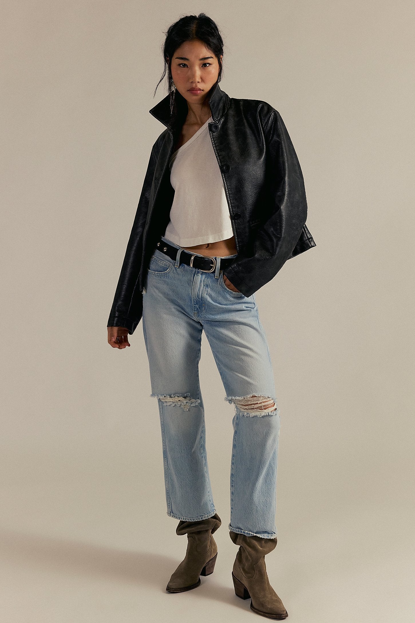 Hera Vegan Leather Jacket