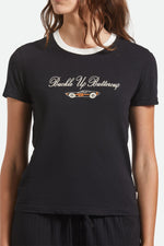 Buckle Up Fitted Crew Tee