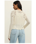 Alycia Crochet Sweater