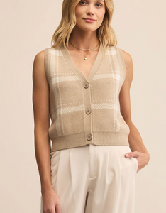 Oliver Plaid Sweater Vest